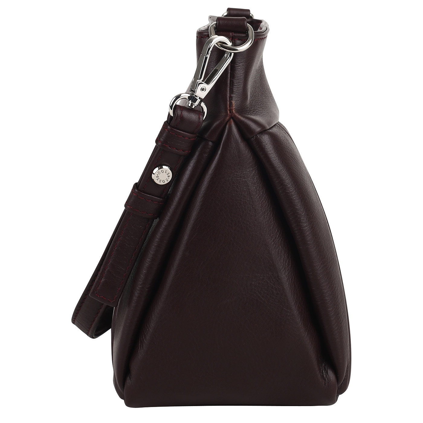 Кожаная сумка через плечо Bruno Rossi Matlasse