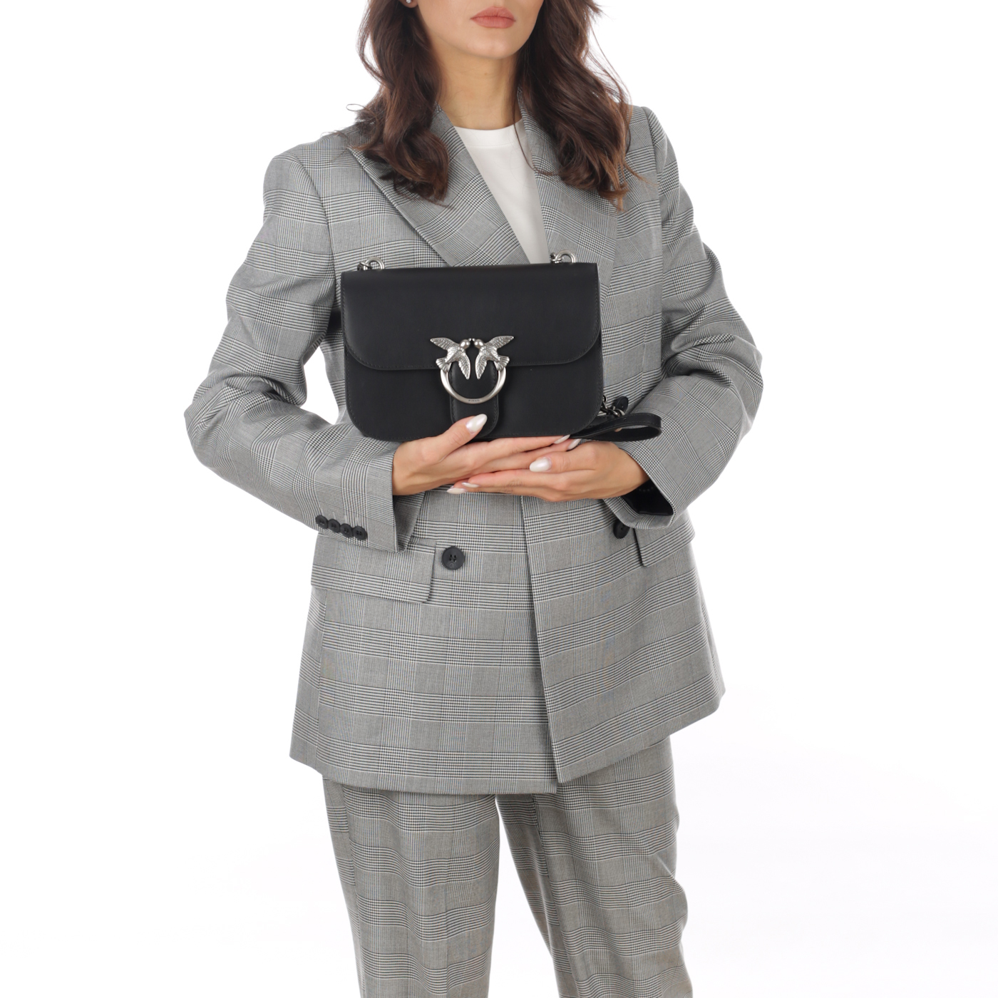 Сумка через плечо с цепочкой Pinko Love Bell