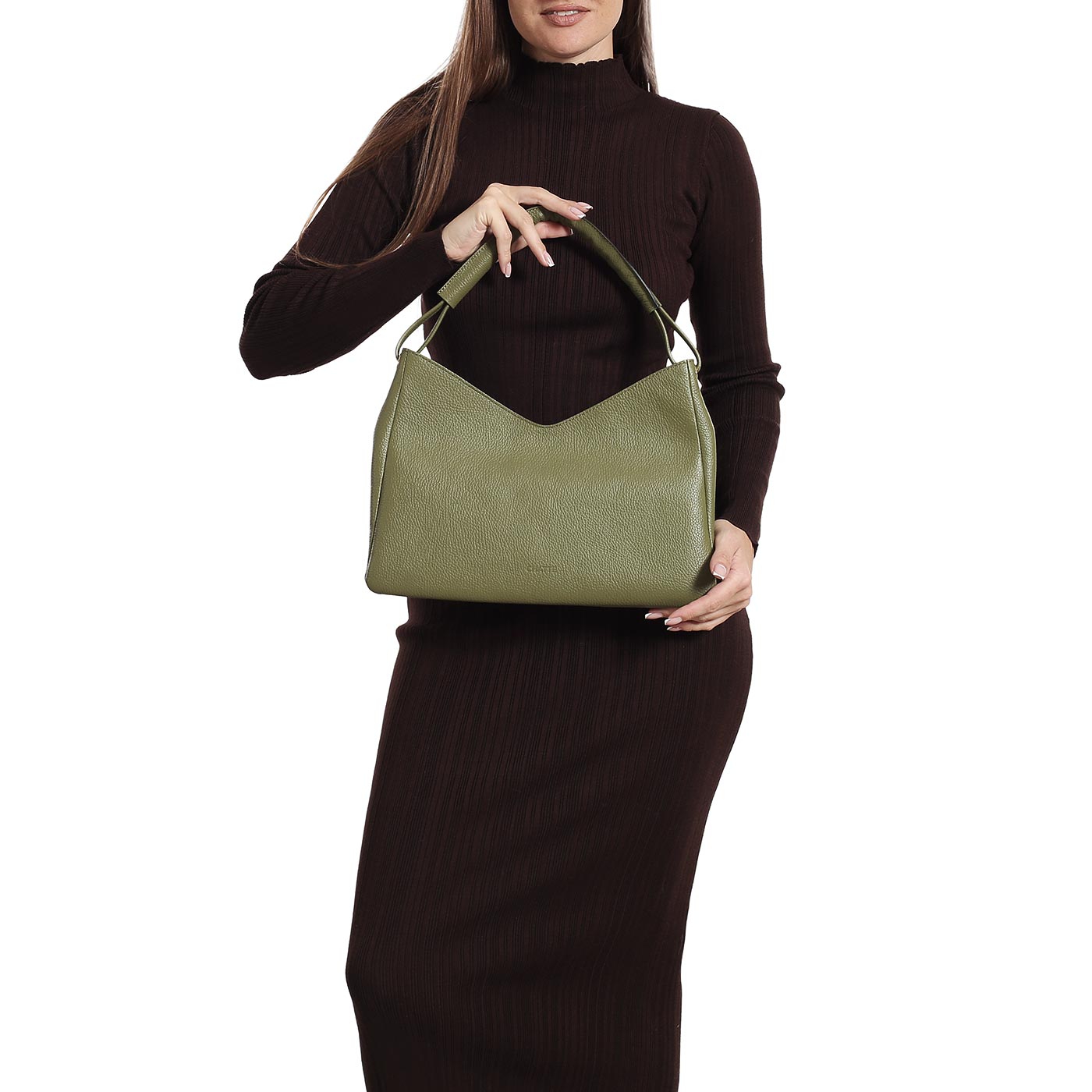 Кожаная сумка Chatte Marseille