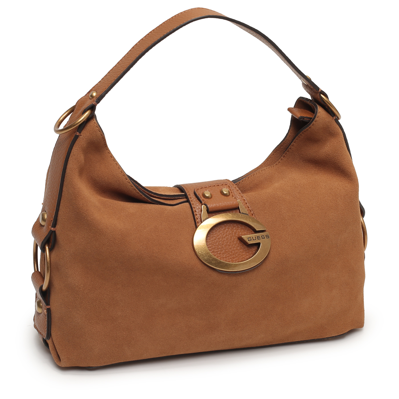 Кожаная сумка Guess Camden