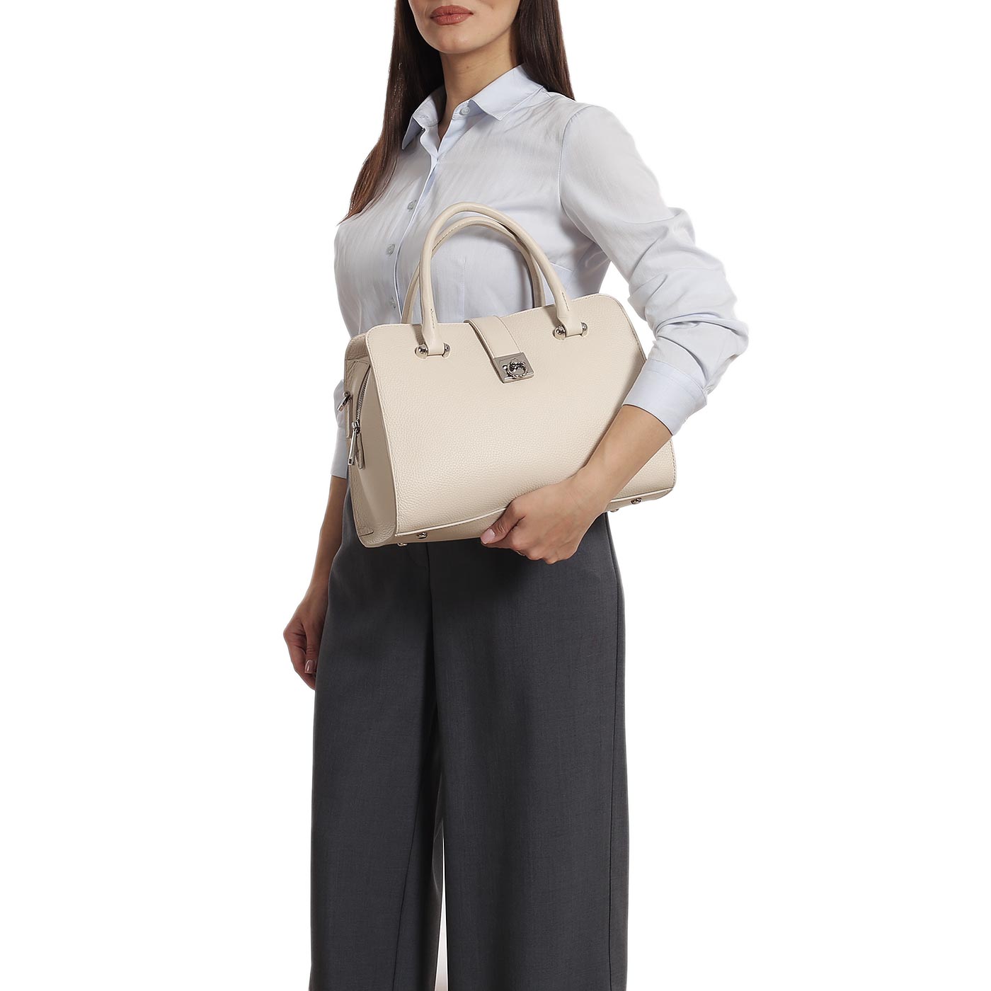 Кожаная сумка Chatte Marseille