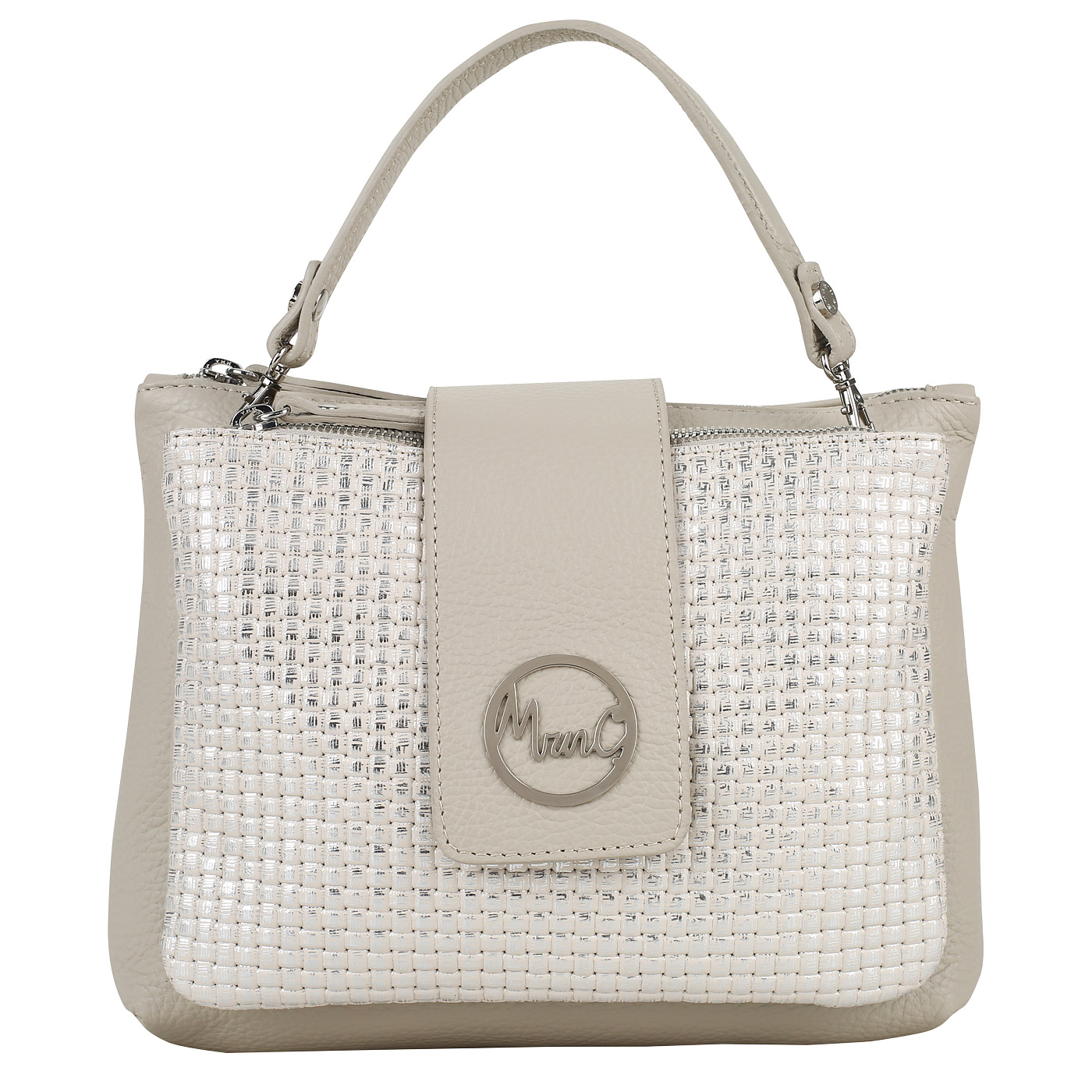 Marina Creazioni Кожаная сумка с плечевым ремешком