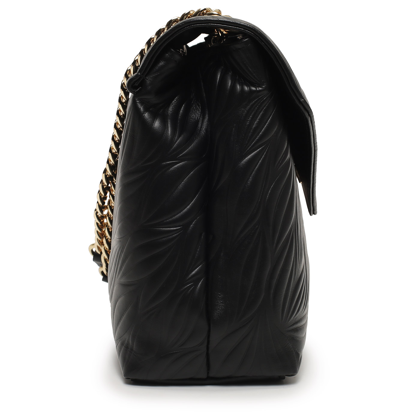 Кожаная сумка с цепочкой Sara Burglar Kate Leaf