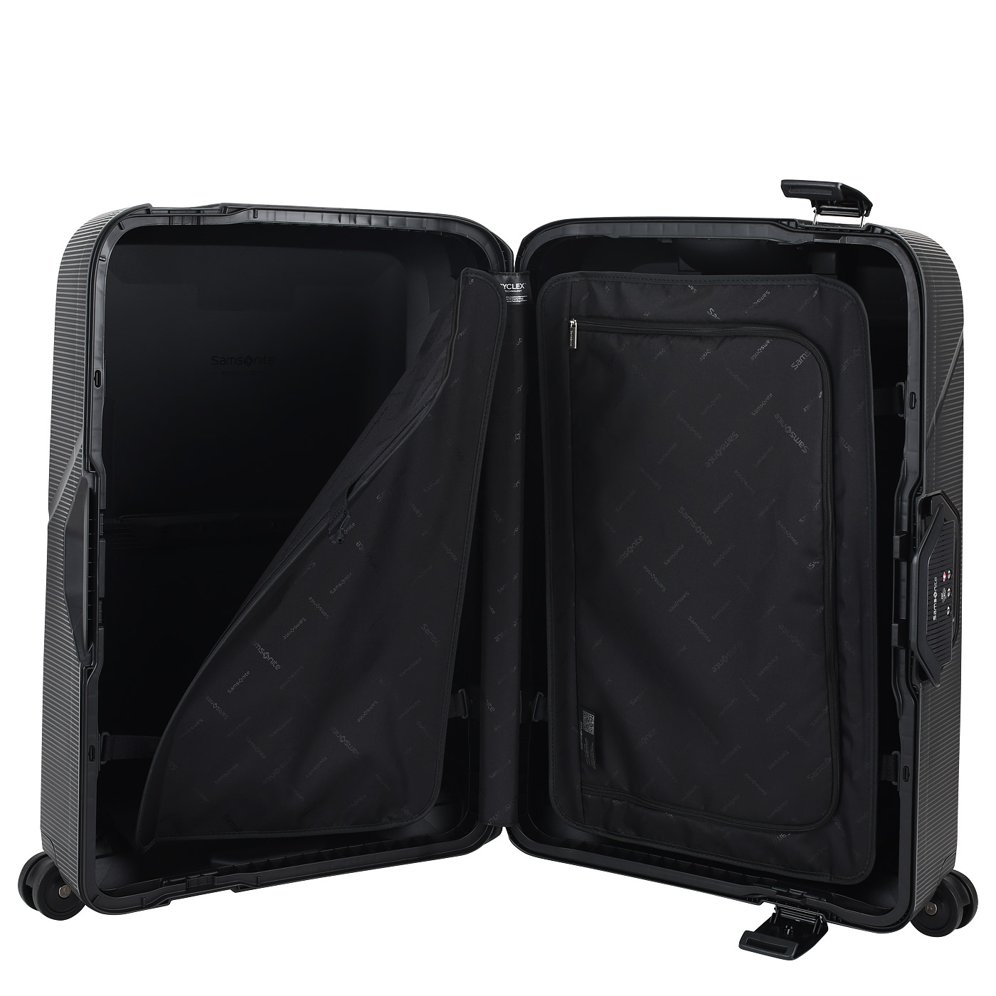 Чемодан цвета графит Samsonite Magnum ECO