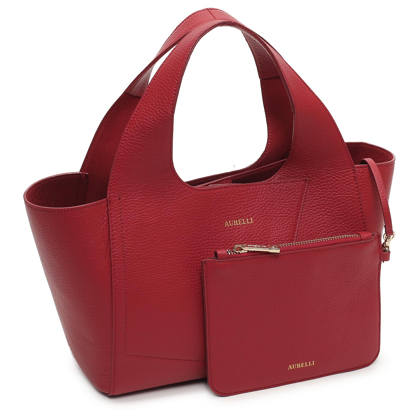 Кожаная сумка Aurelli Saffiano