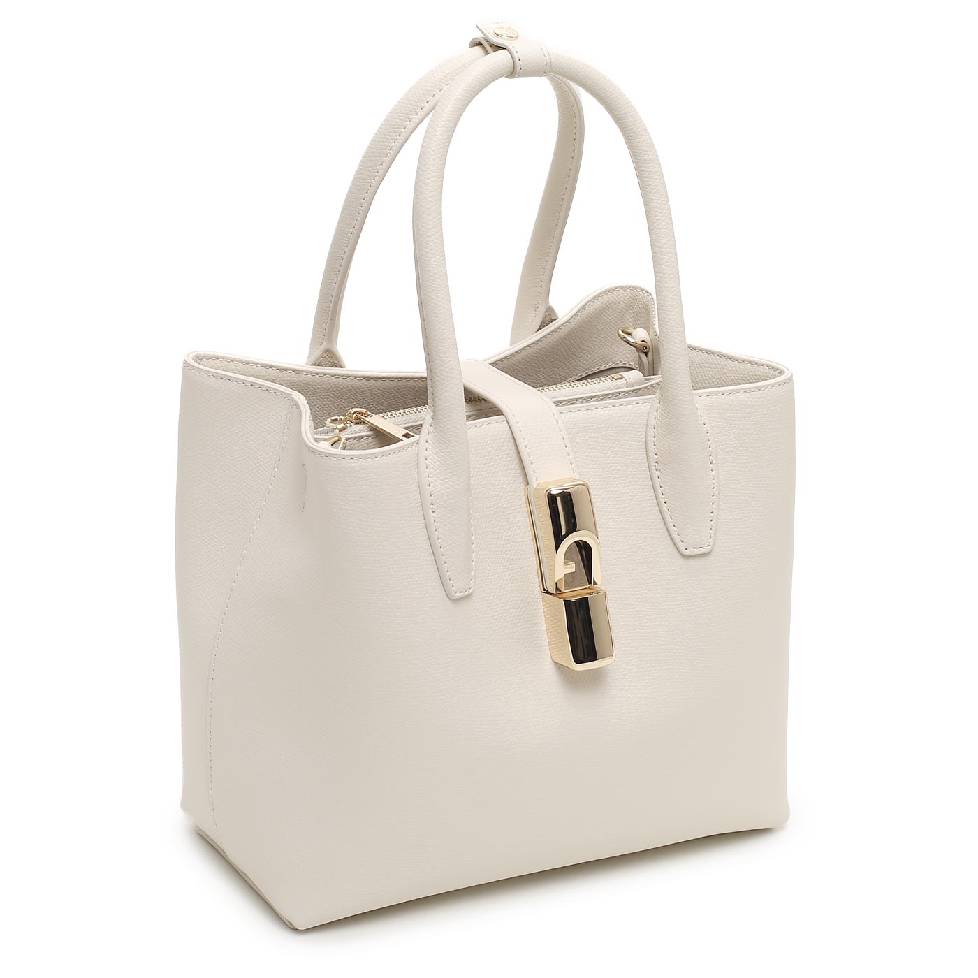 Кожаная сумка Furla Goccia