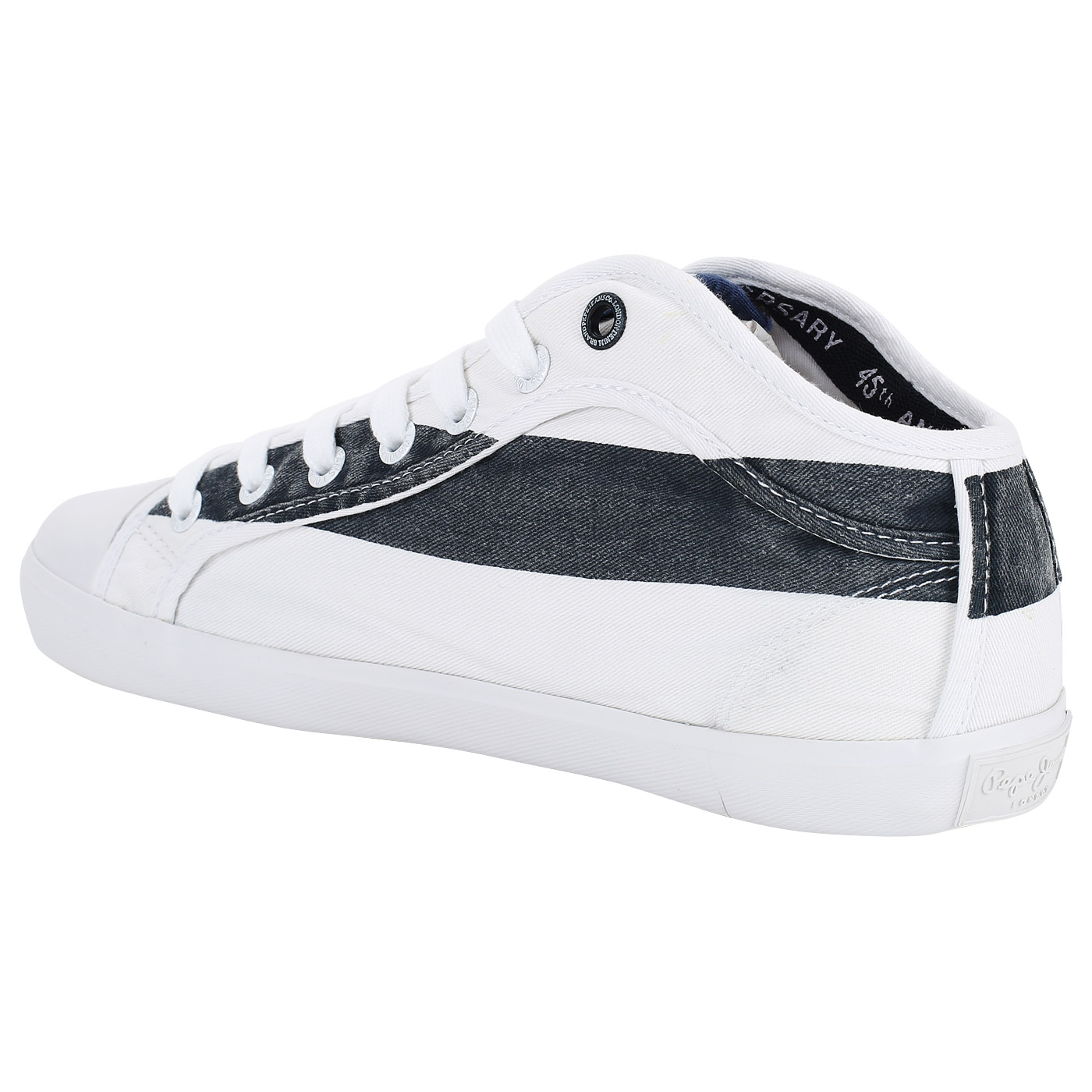 Белые мужские кеды Pepe Jeans London In 45