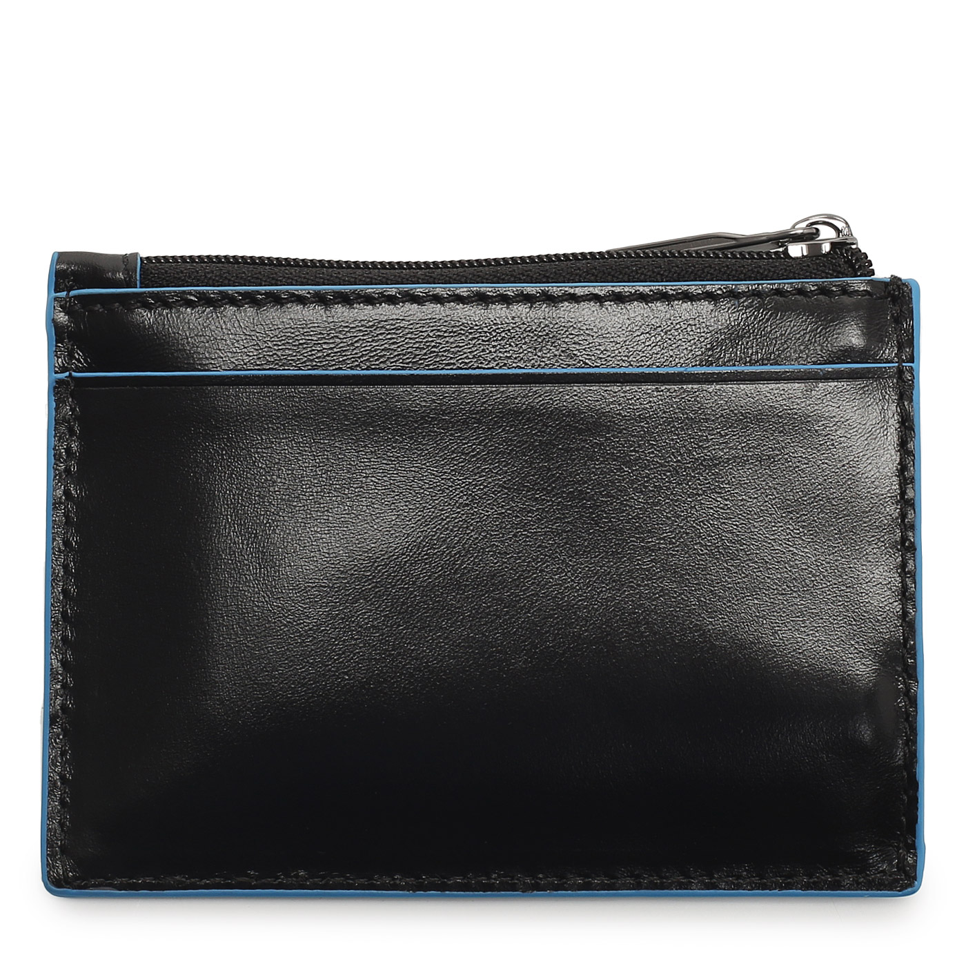 Ключница на молнии Piquadro Blue square