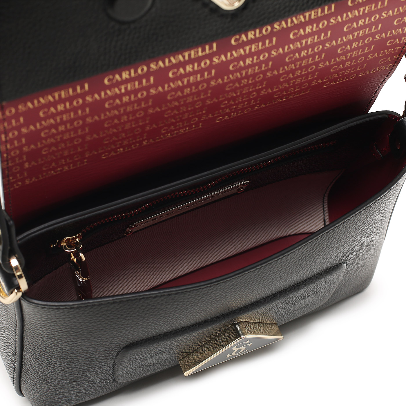 Кожаная сумка Carlo Salvatelli Stefani gemma