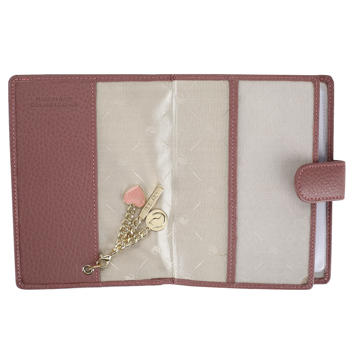 Кожаная обложка для паспорта и автодокументов Chatte Amelie