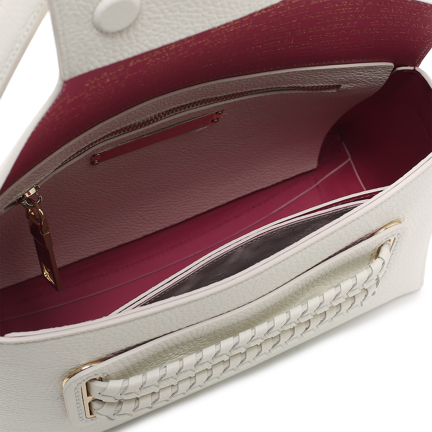 Кожаная сумка Carlo Salvatelli Charlotte gemma