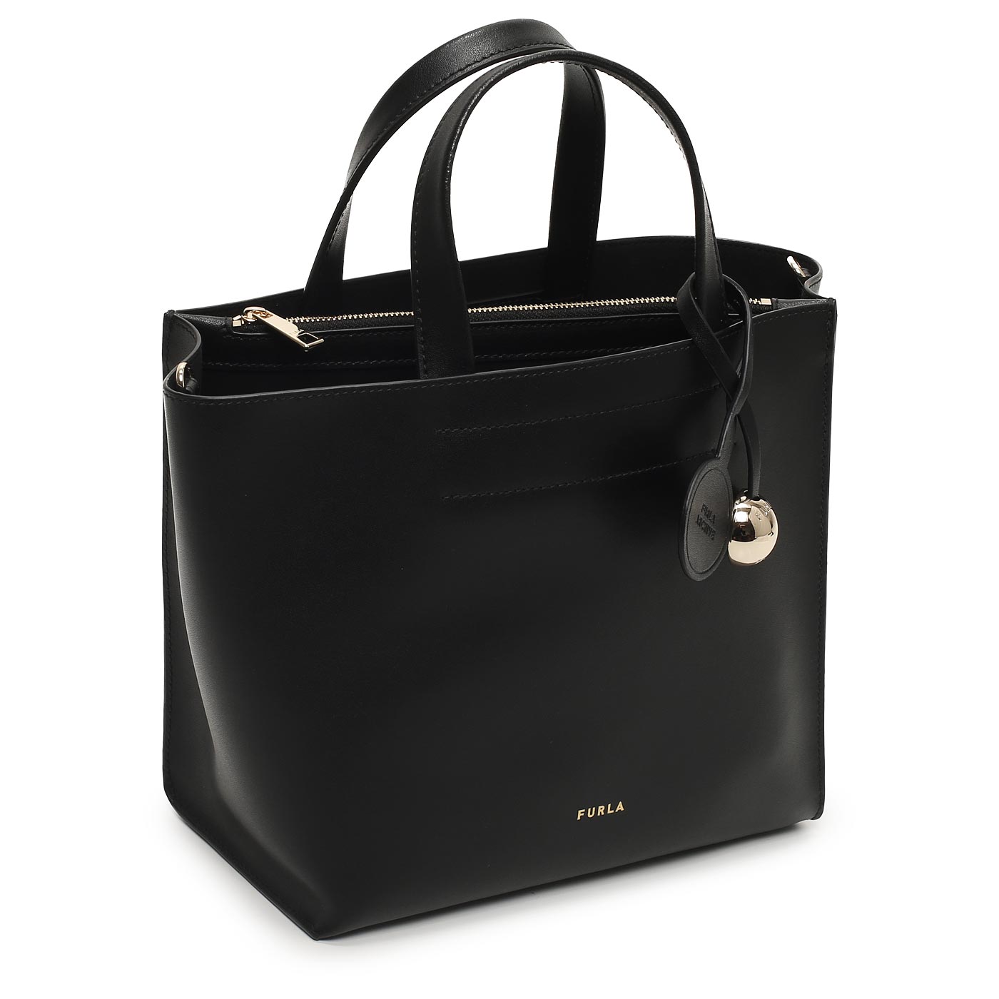 Кожаная сумка Furla Divide IT