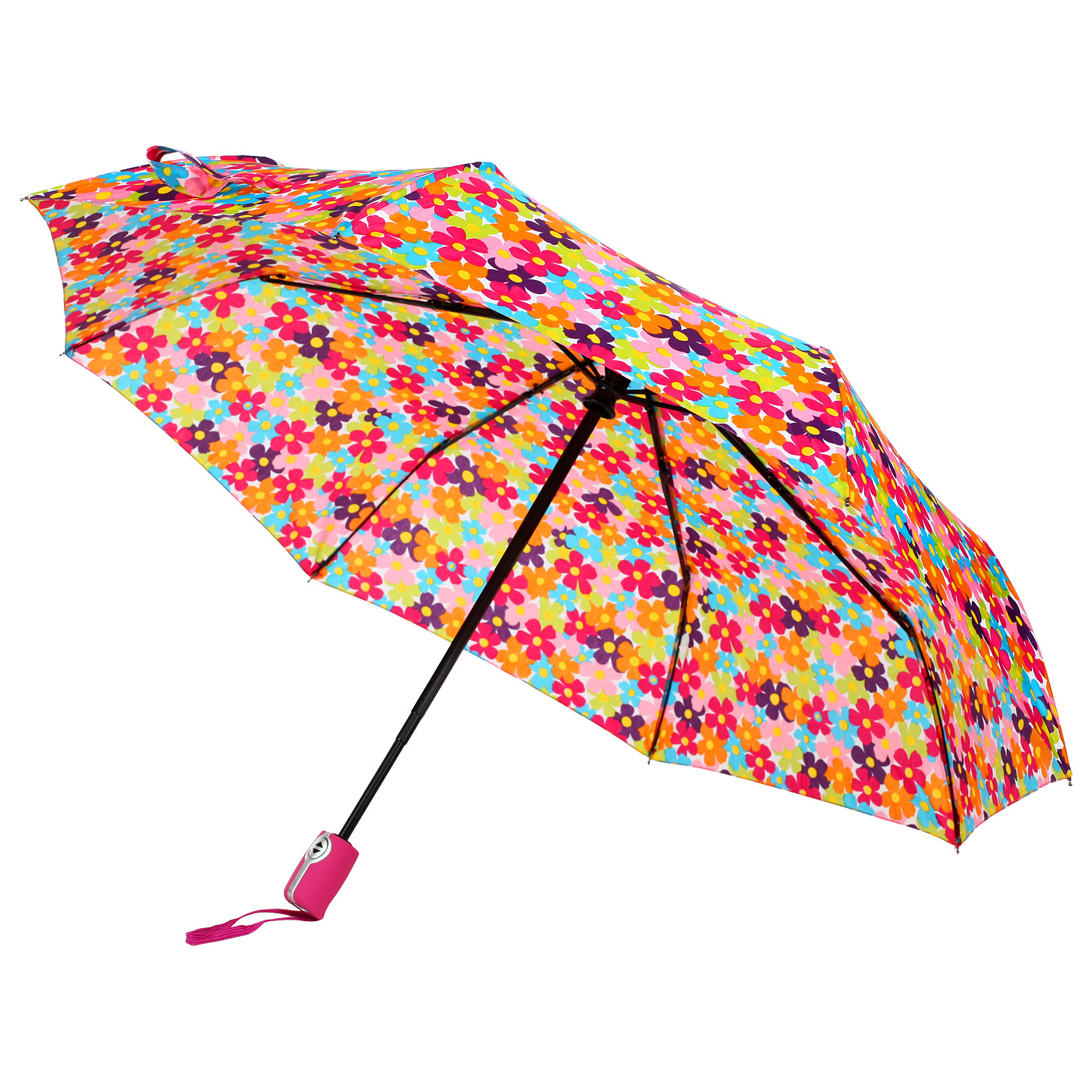 Складной зонт с принтом Raindrops 