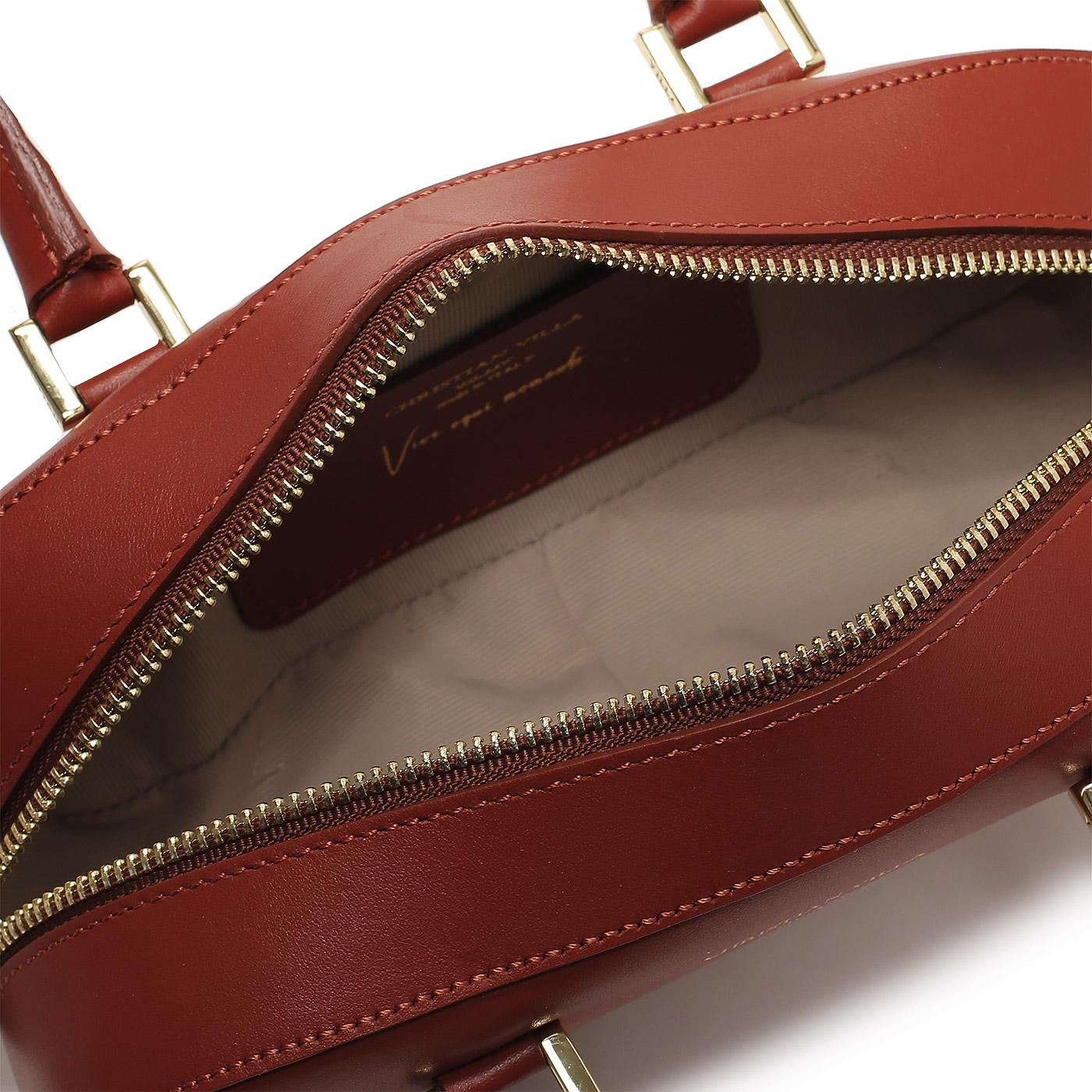 Кожаная сумка Christian Villa Hero