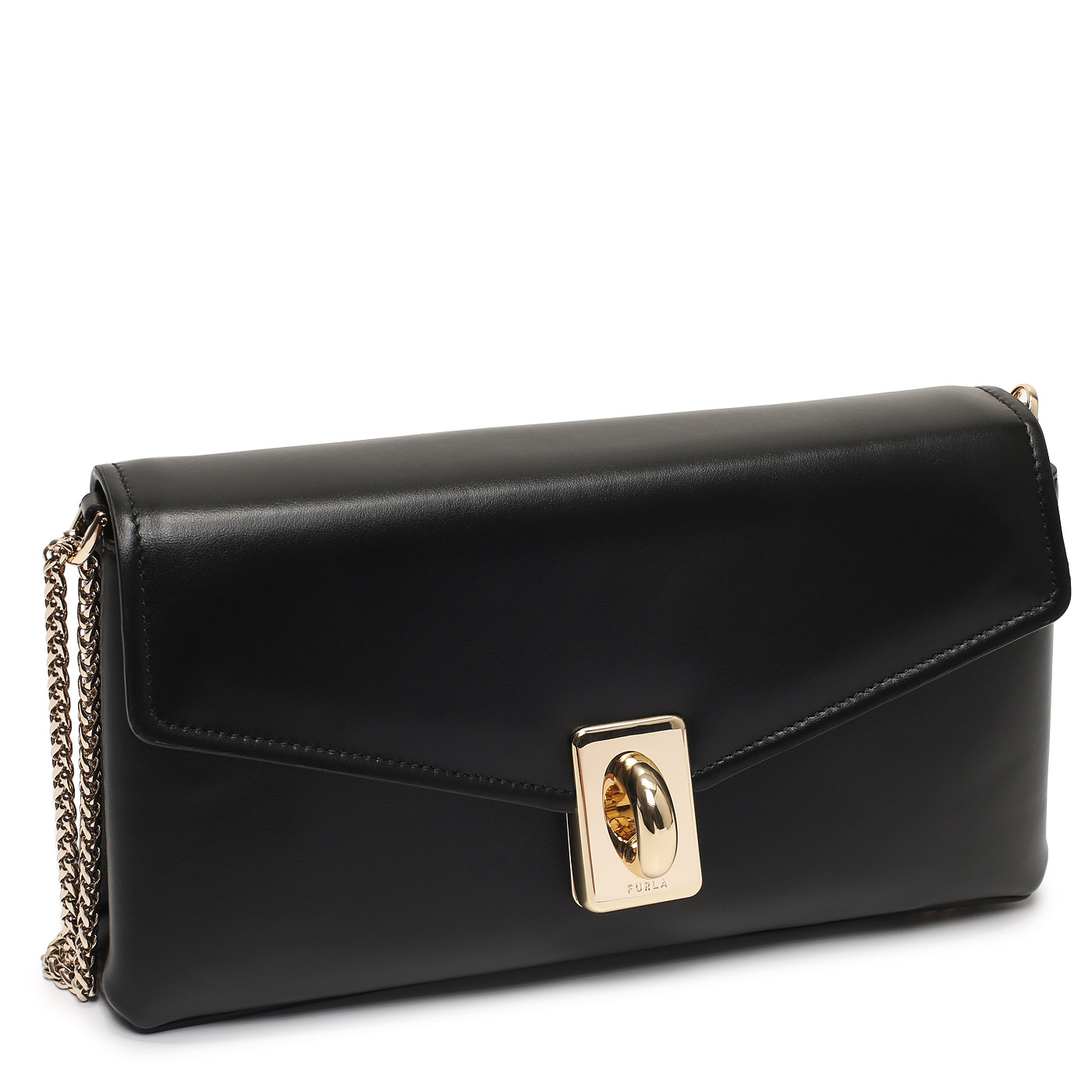 Кожаная сумка с цепочкой Furla Meridiana