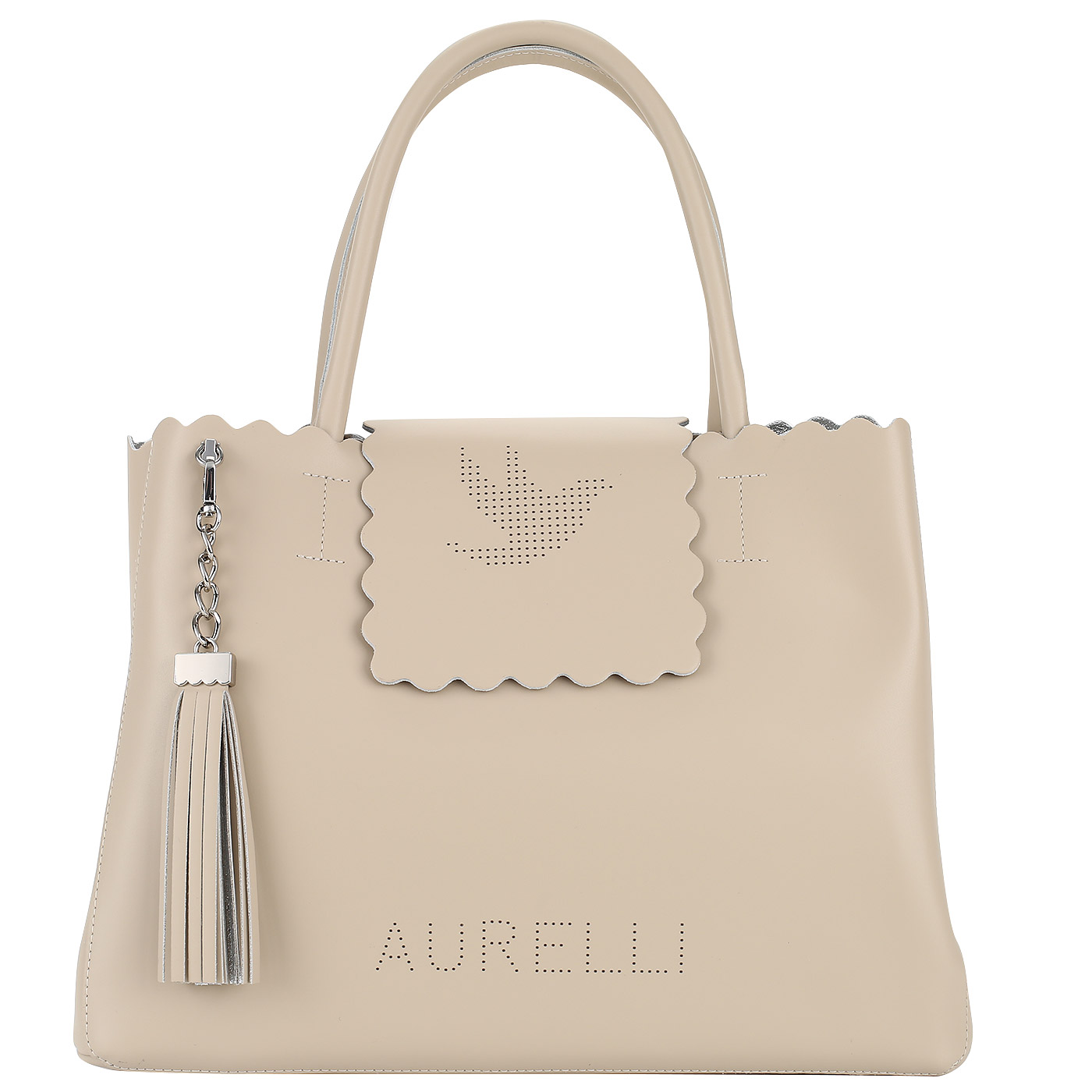 Aurelli Бежевая сумка из кожи