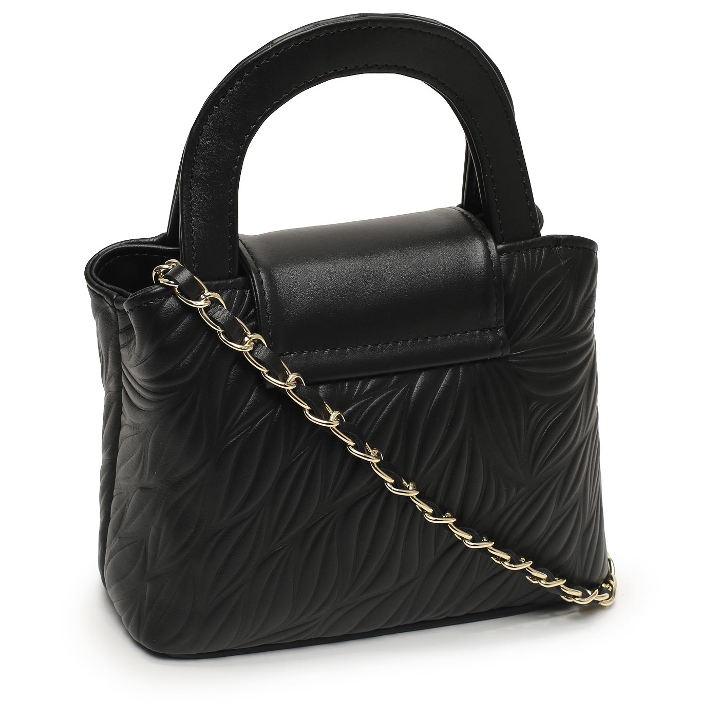 Кожаная сумка Sara Burglar Elena Leaf