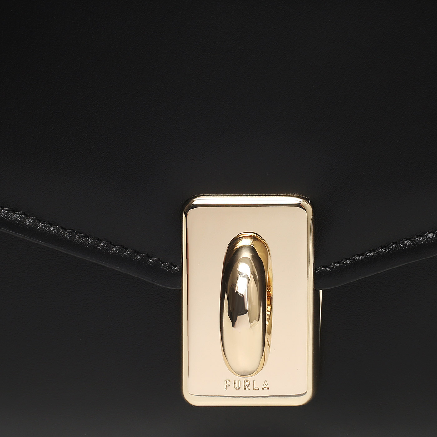 Кожаная сумка с цепочкой Furla Meridiana