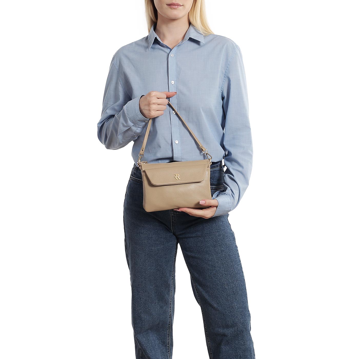 Кожаная сумка Bruno Rossi Dollaro