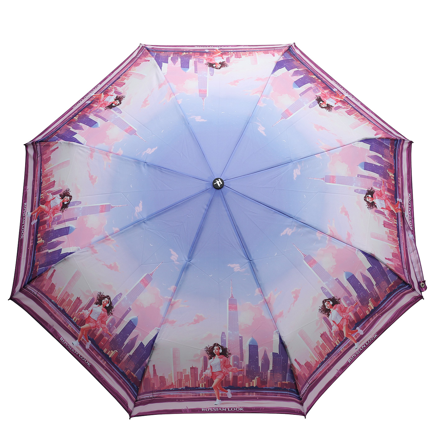 Зонт-полный автомат Russian Look 