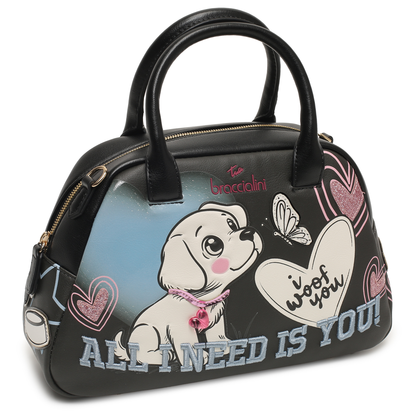 Сумка с ручками Braccialini All Round