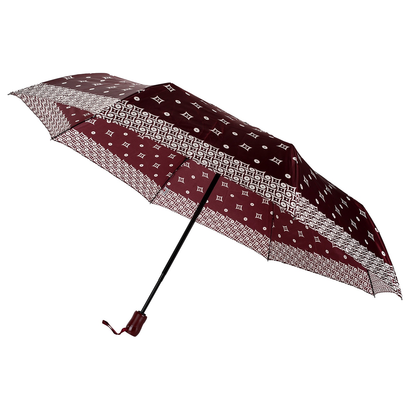 Бордовый женский зонт Doppler Dual