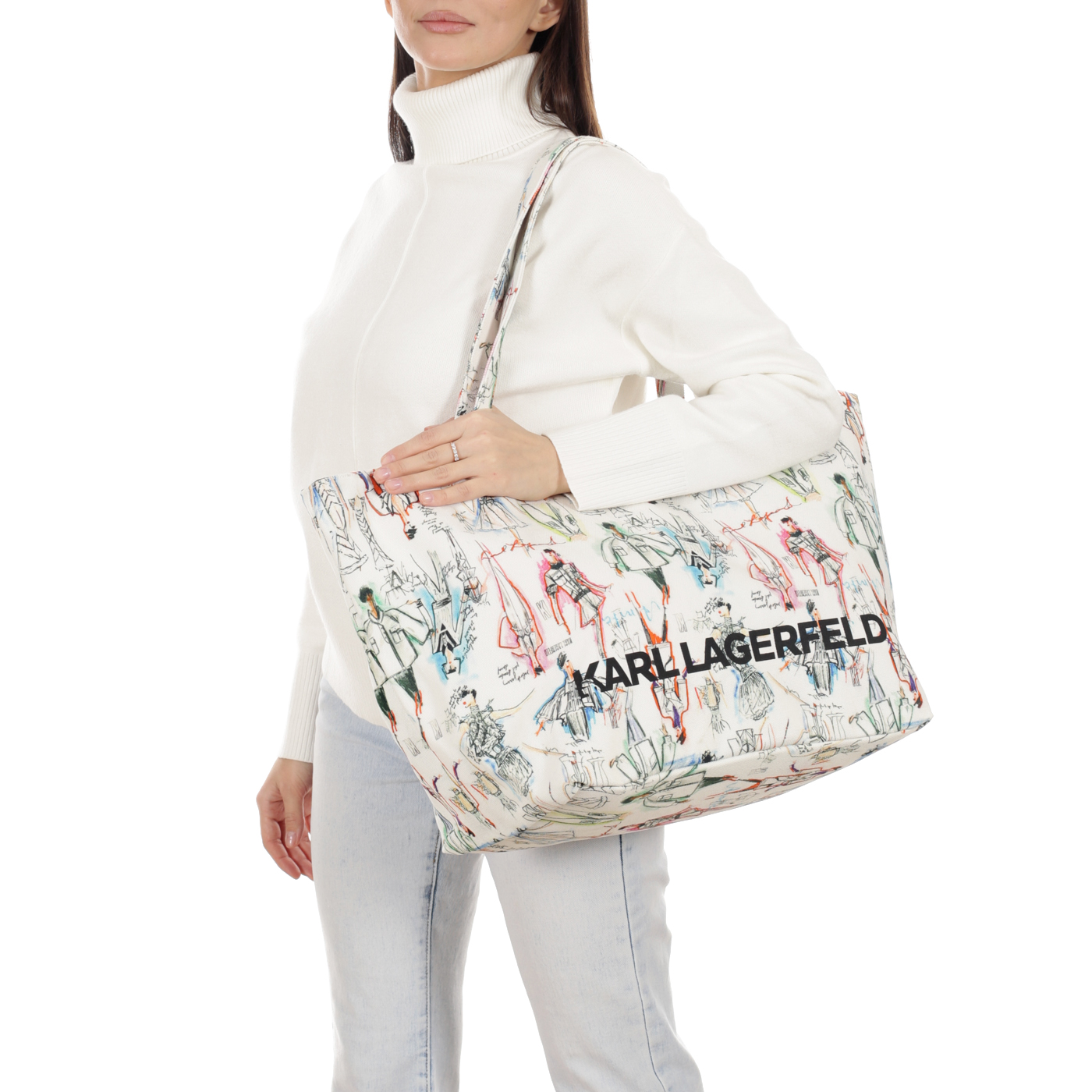 Текстильная сумка Karl Lagerfeld Ikonik 2.0