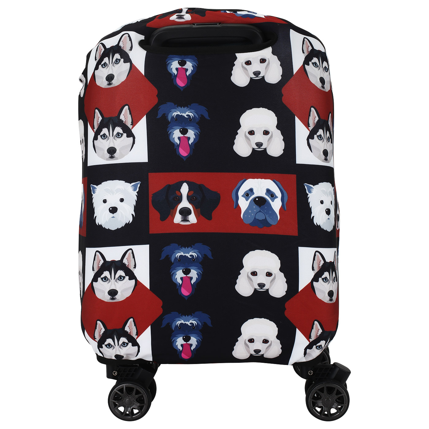 Чехол для чемодана Eberhart Puppy Faces