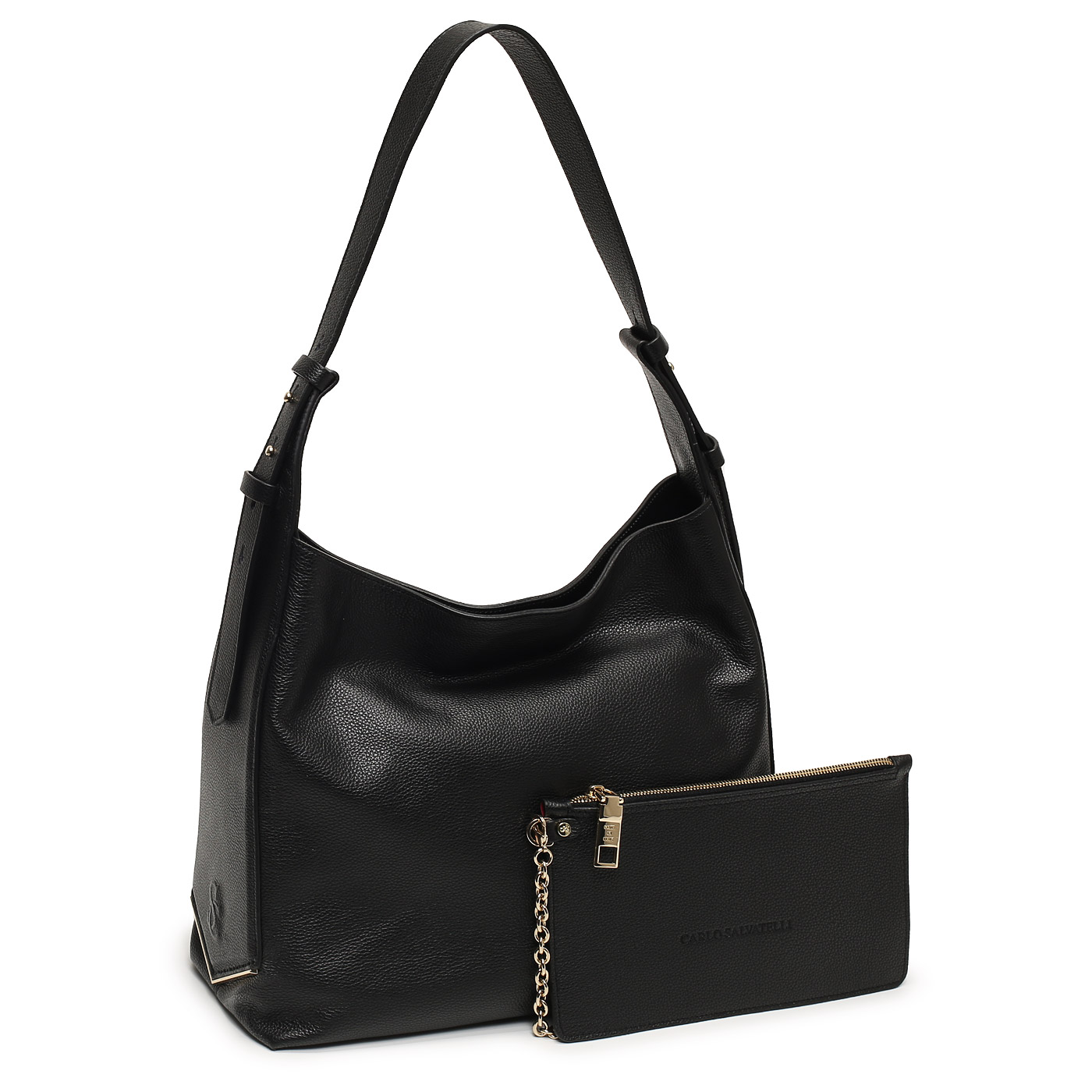 Кожаная сумка Carlo Salvatelli Violetta gemma