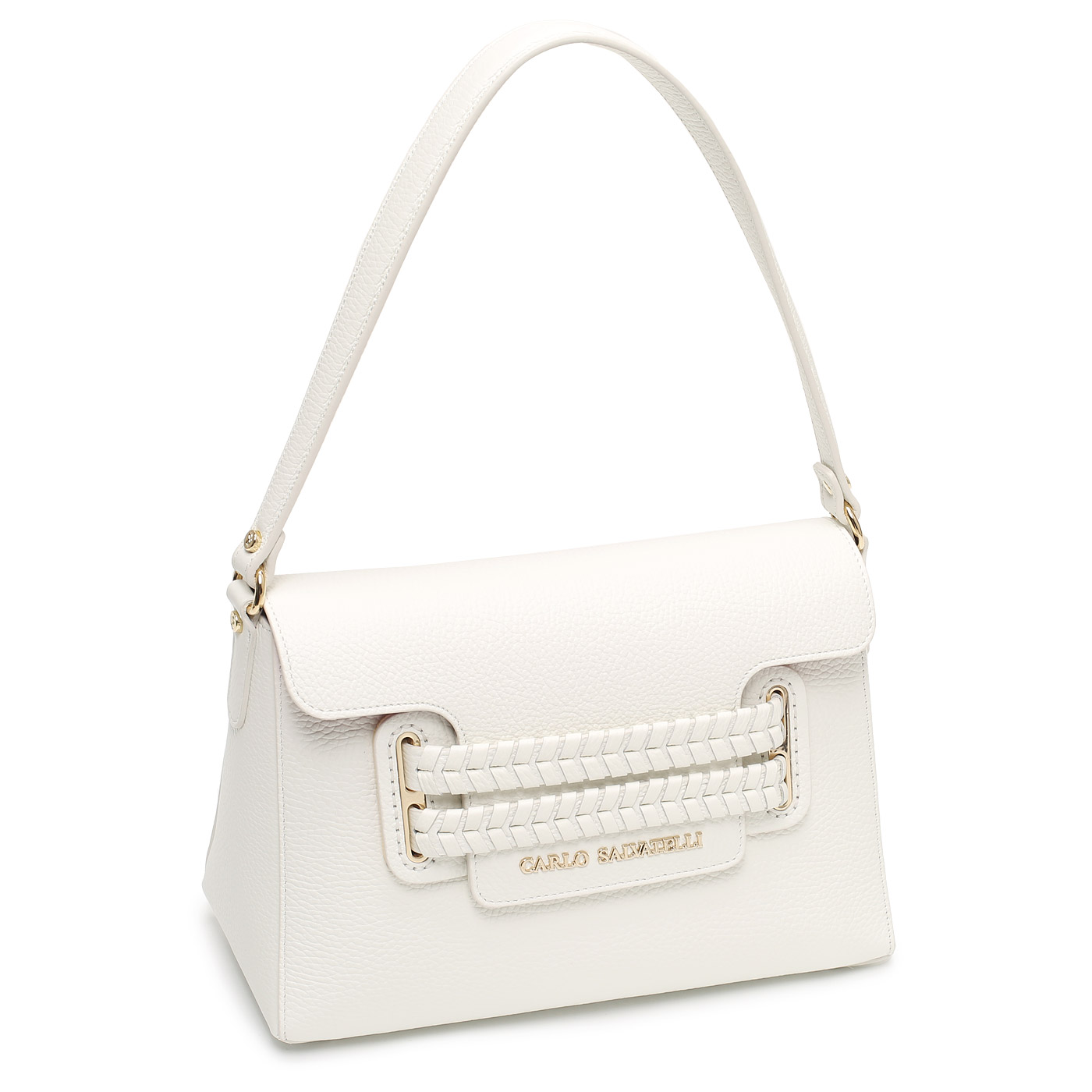 Кожаная сумка Carlo Salvatelli Charlotte gemma
