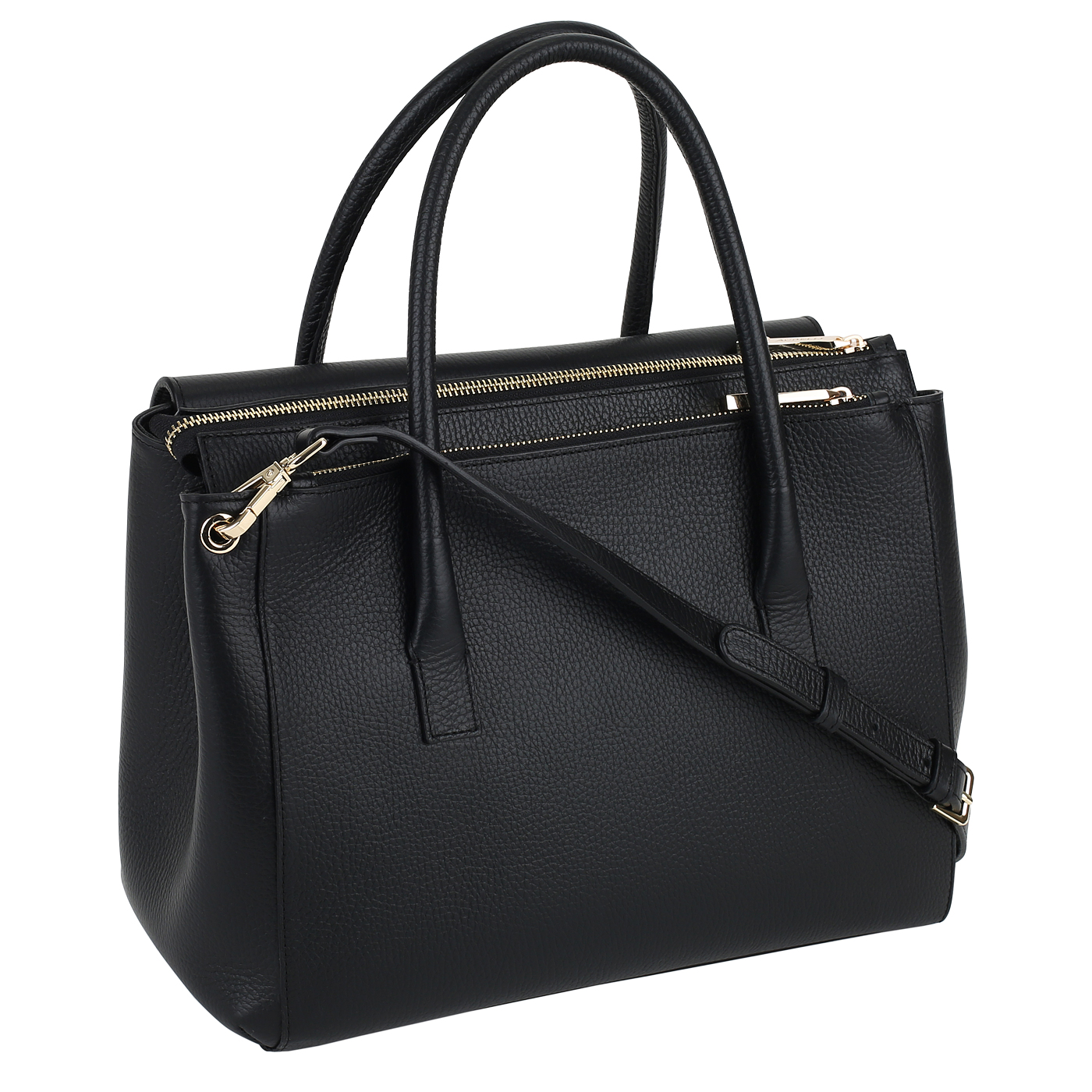 Кожаная сумка Aurelli Soft