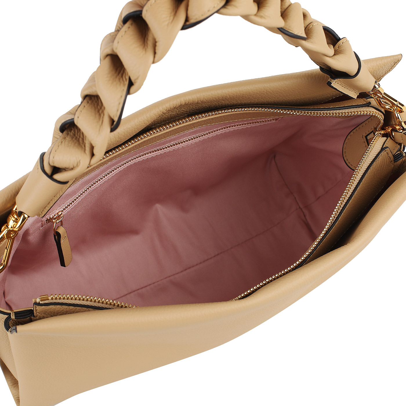 Кожаная сумка Coccinelle Boheme Grana Double
