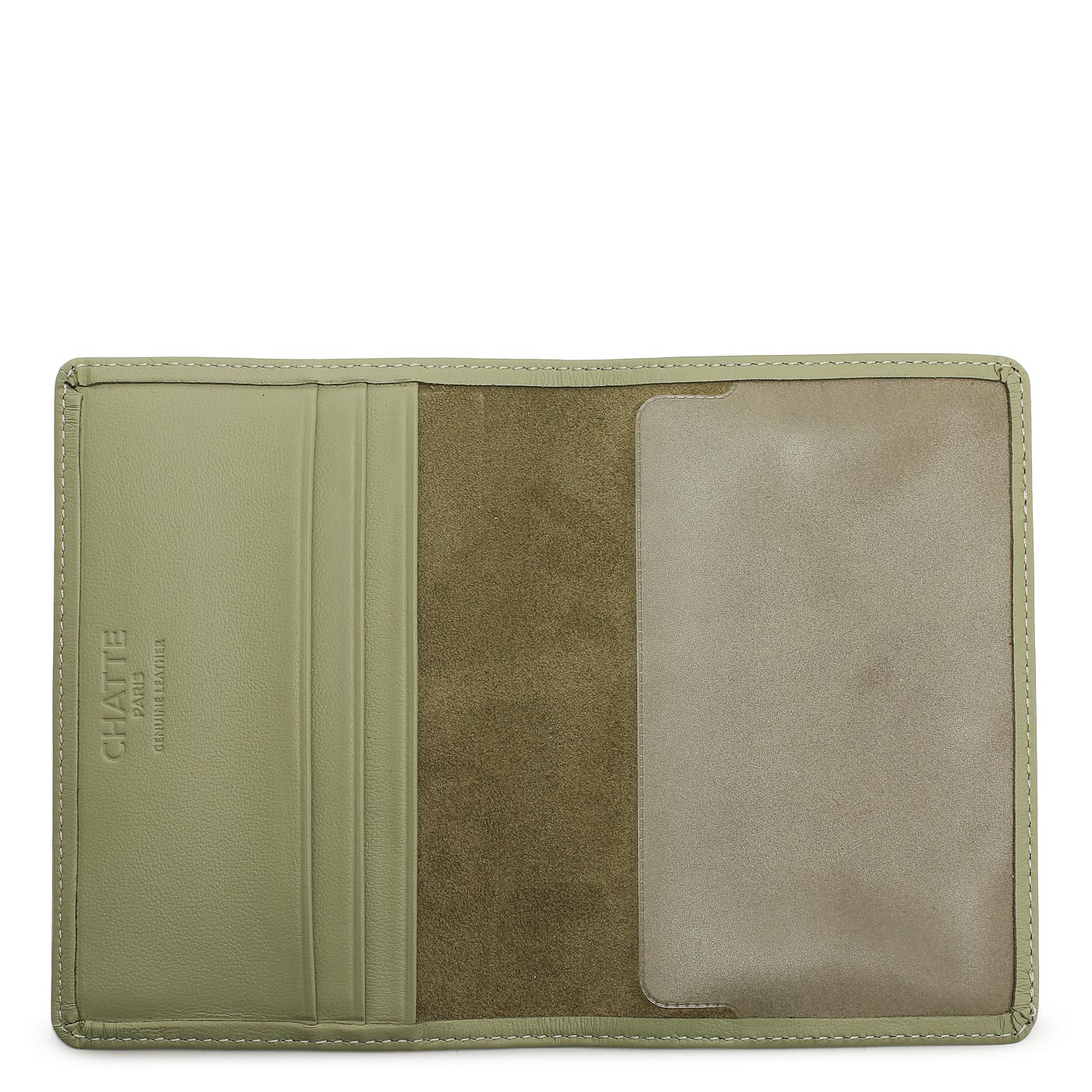 Кожаная обложка для паспорта Chatte Lion