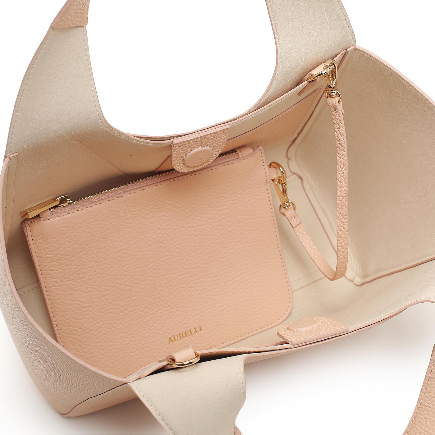 Кожаная сумка Aurelli Saffiano