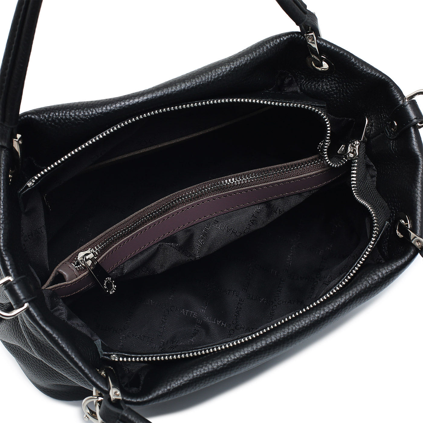 Кожаная сумка Chatte Lille