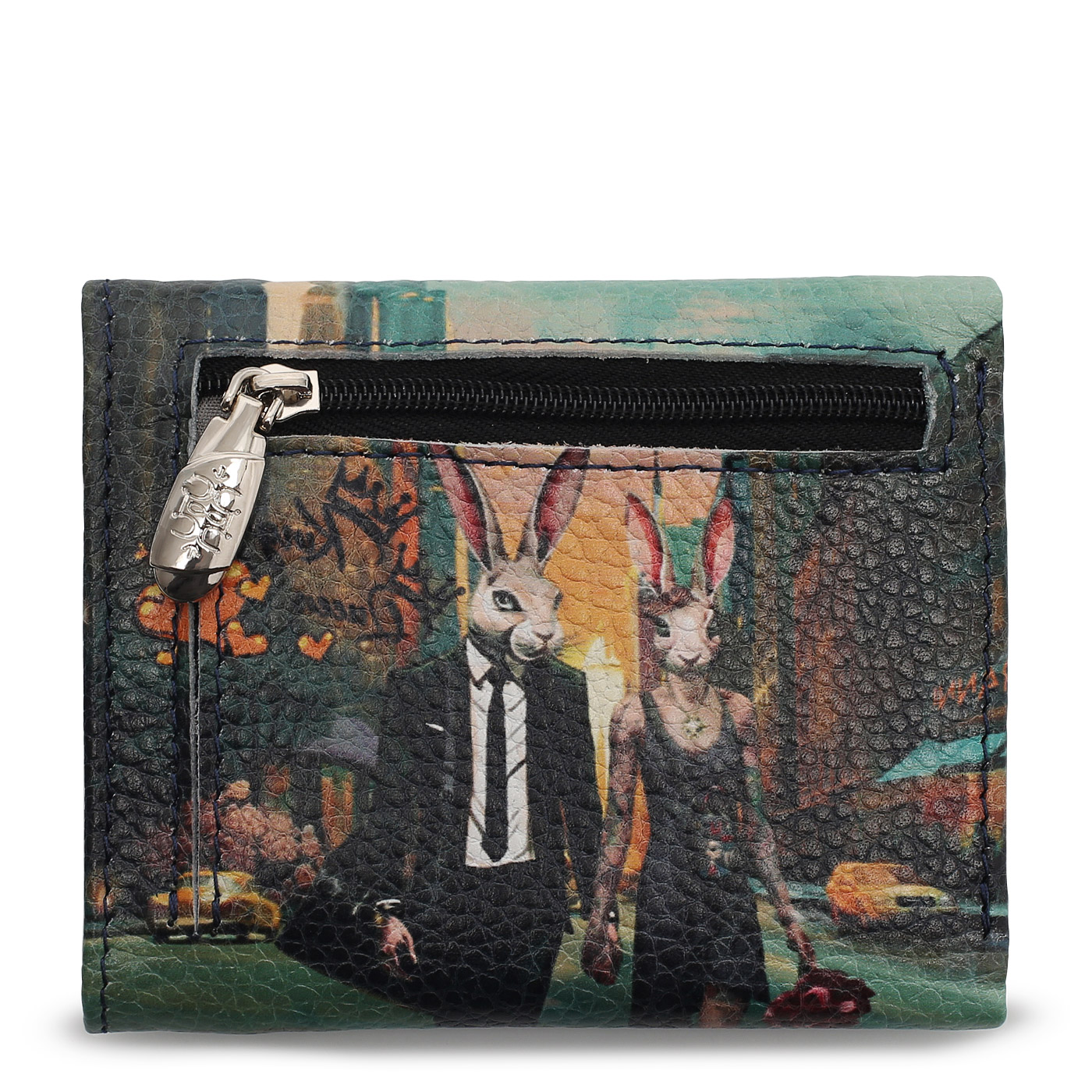 Портмоне складное на кнопке Curanni 