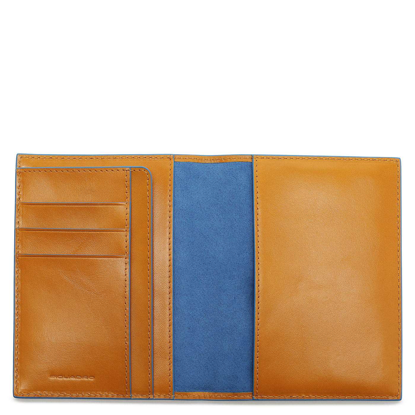 Кожаная обложка для паспорта Piquadro Blue square