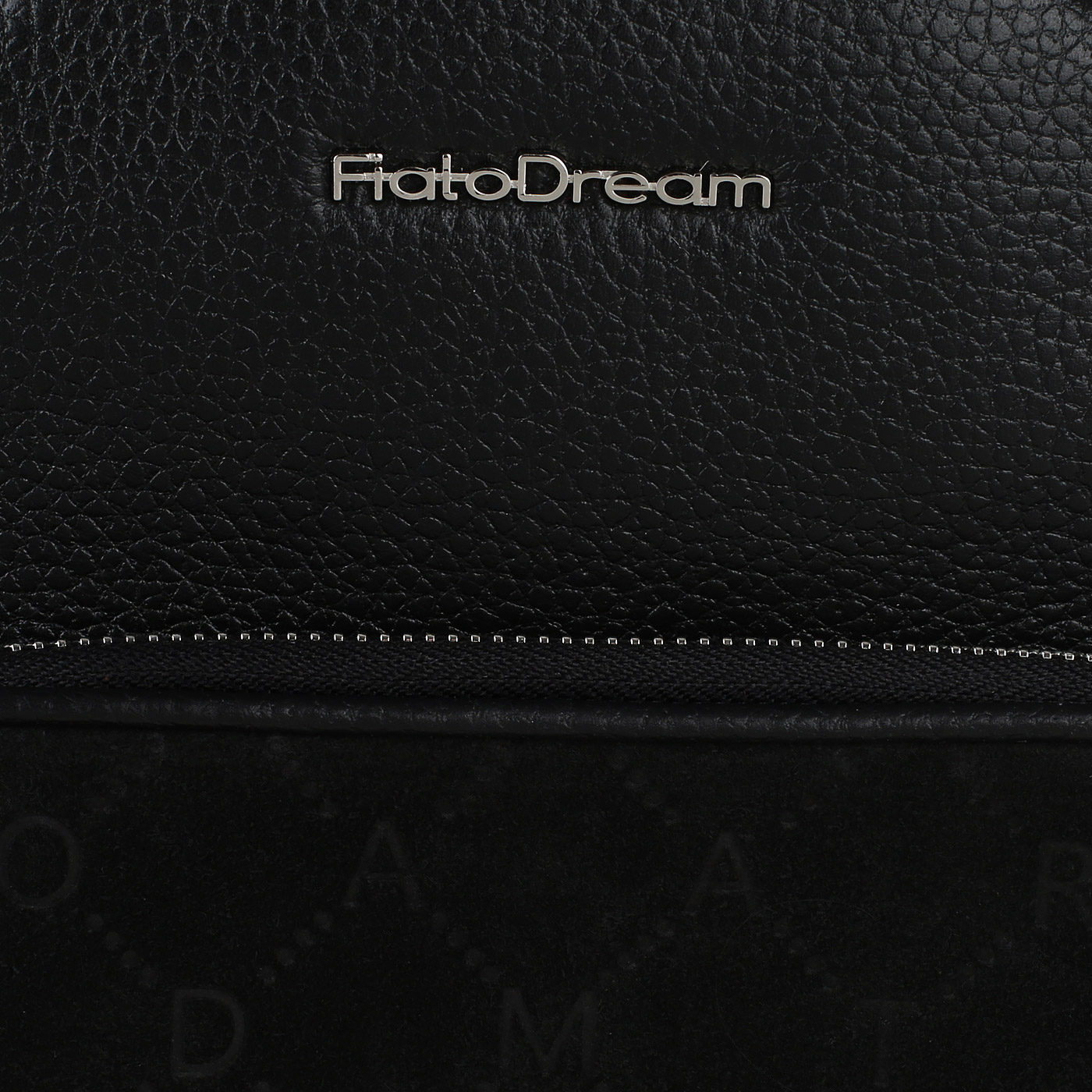 Чёрный рюкзак с замшей Fiato Dream 