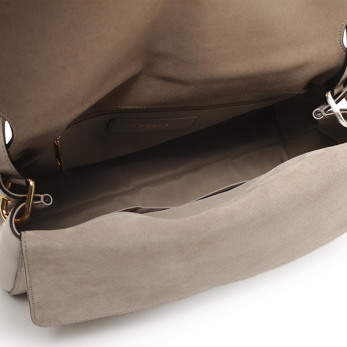 Кожаная сумка Furla Domus