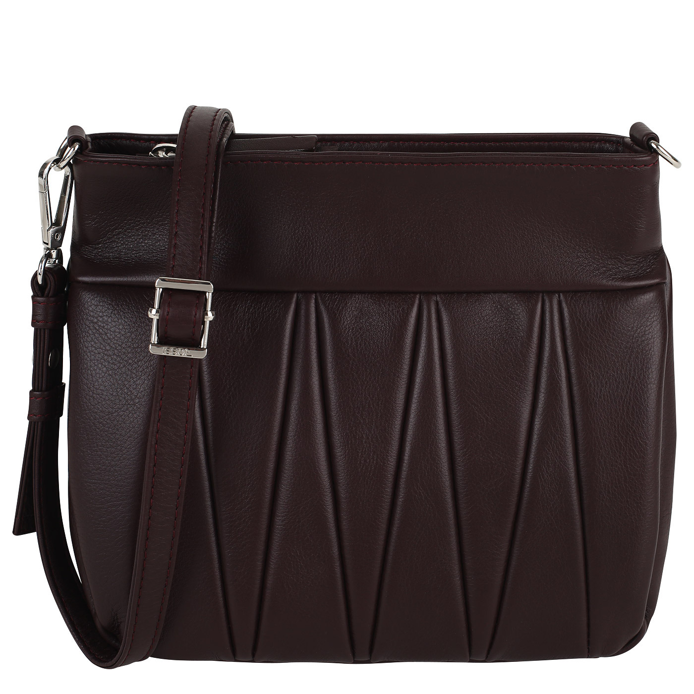 Bruno Rossi Кожаная сумка через плечо