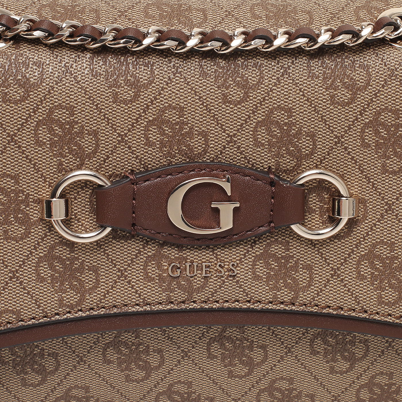 Сумка через плечо с цепочкой Guess Izzy