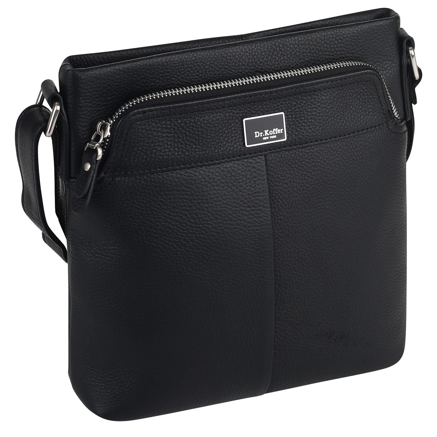 Сумка на молнии через плечо Dr. Koffer 