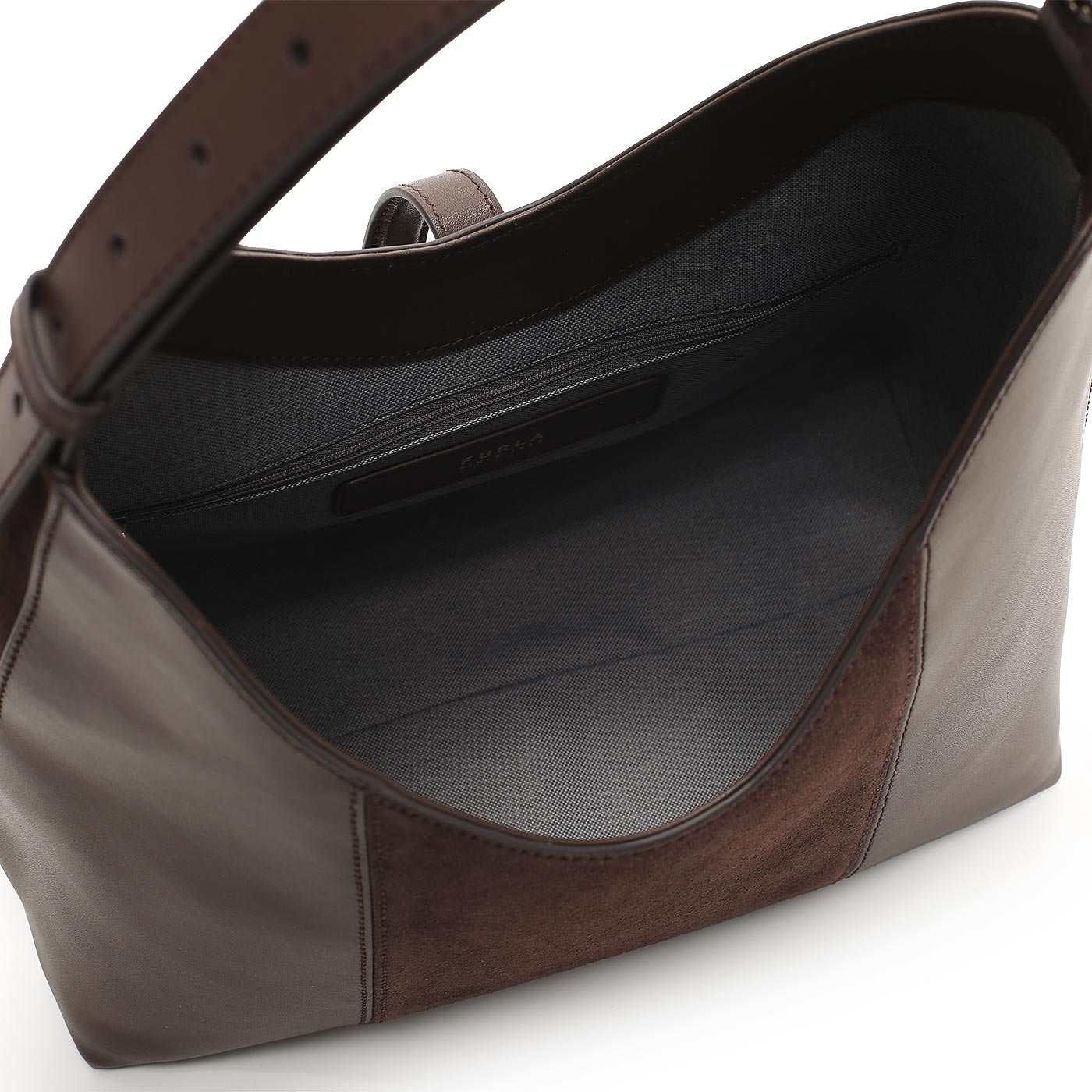 Кожаная сумка Furla Goccia