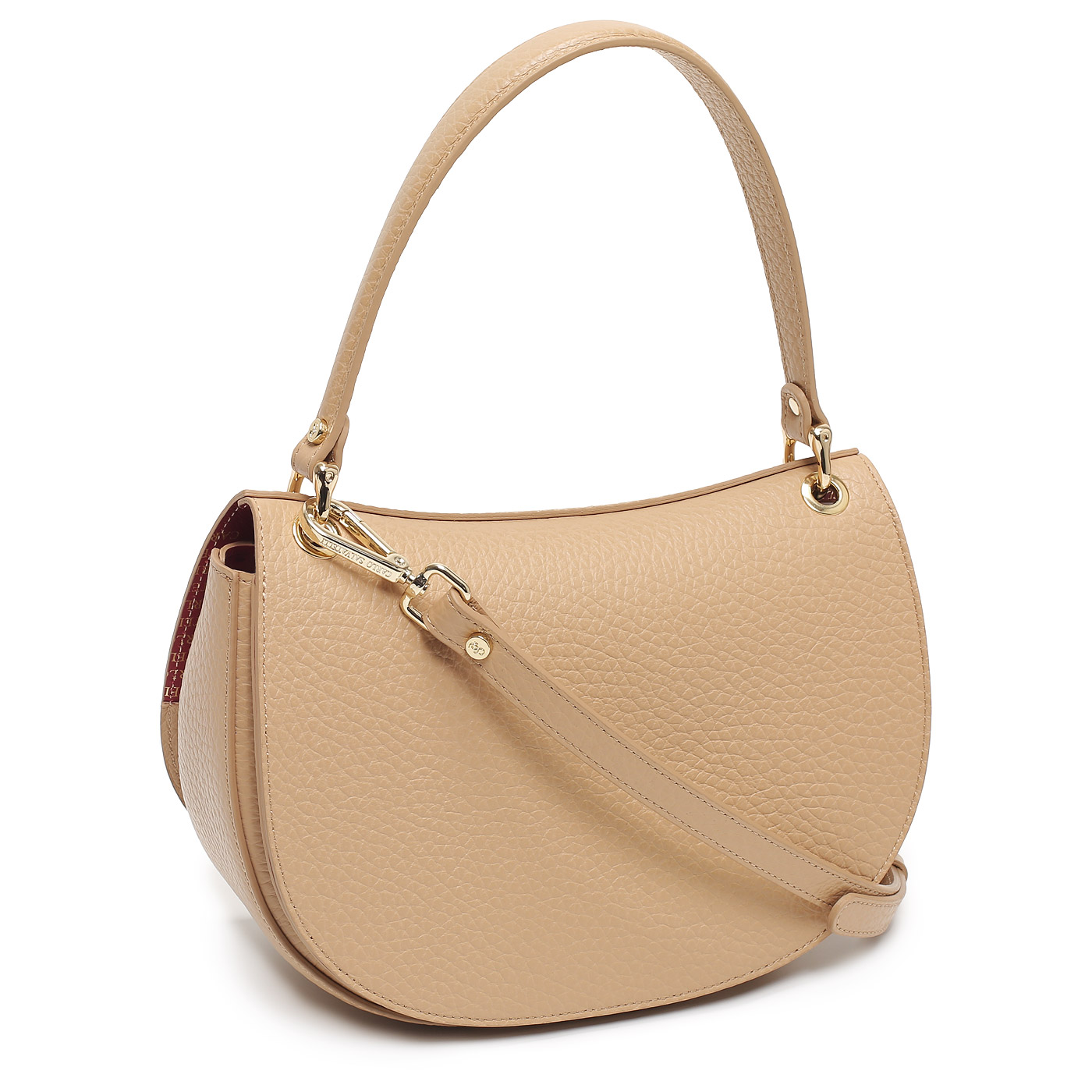 Кожаная сумка Carlo Salvatelli Madeleine cervino