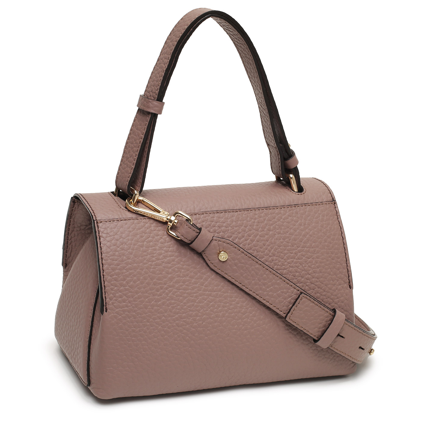 Кожаная сумка Carlo Salvatelli Double