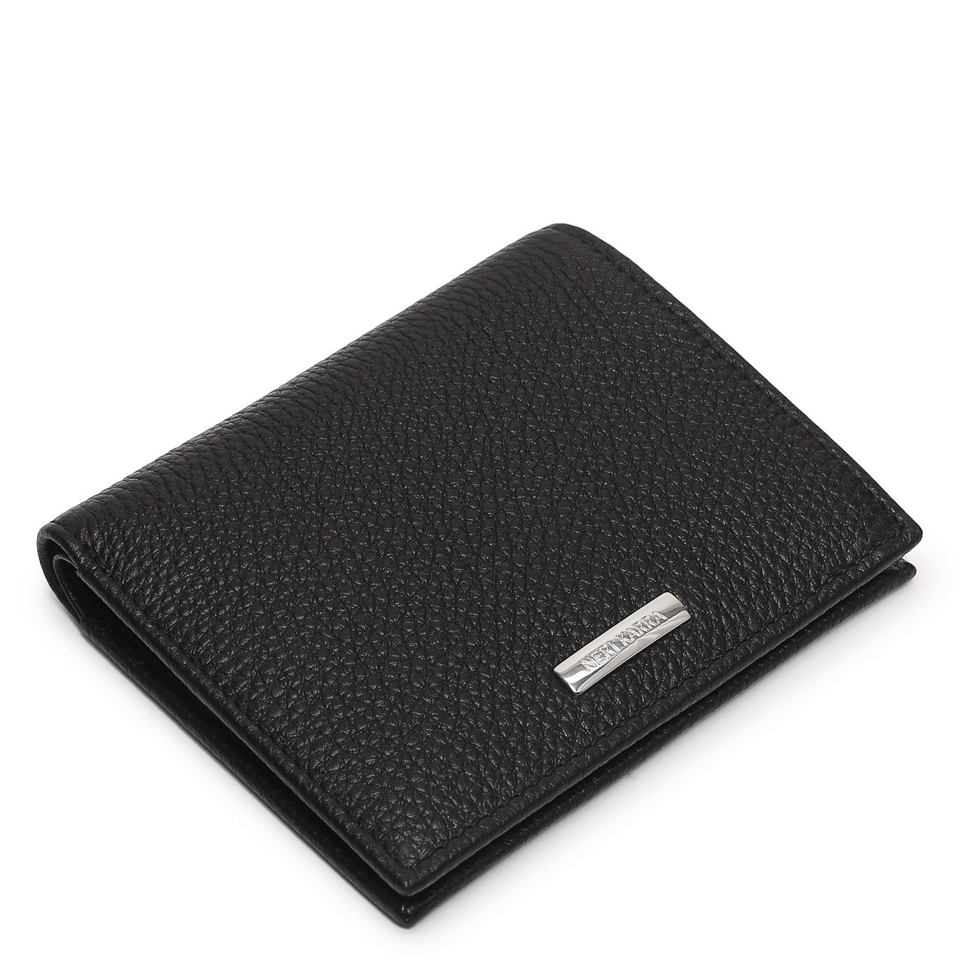 Портмоне складное на кнопке Neri Karra 