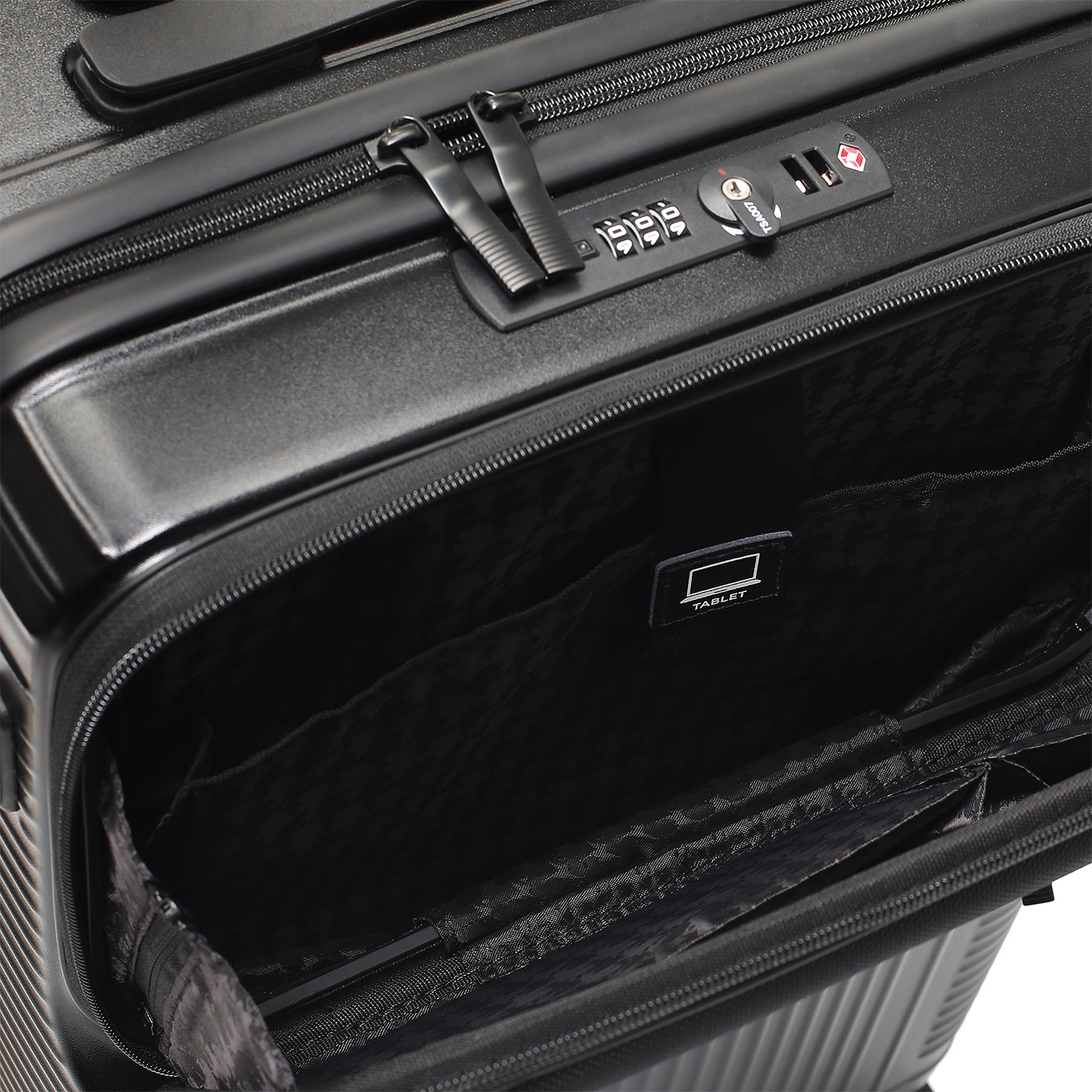 Чемодан маленький S из поликарбоната Karl Lagerfeld Ikonik 2.0