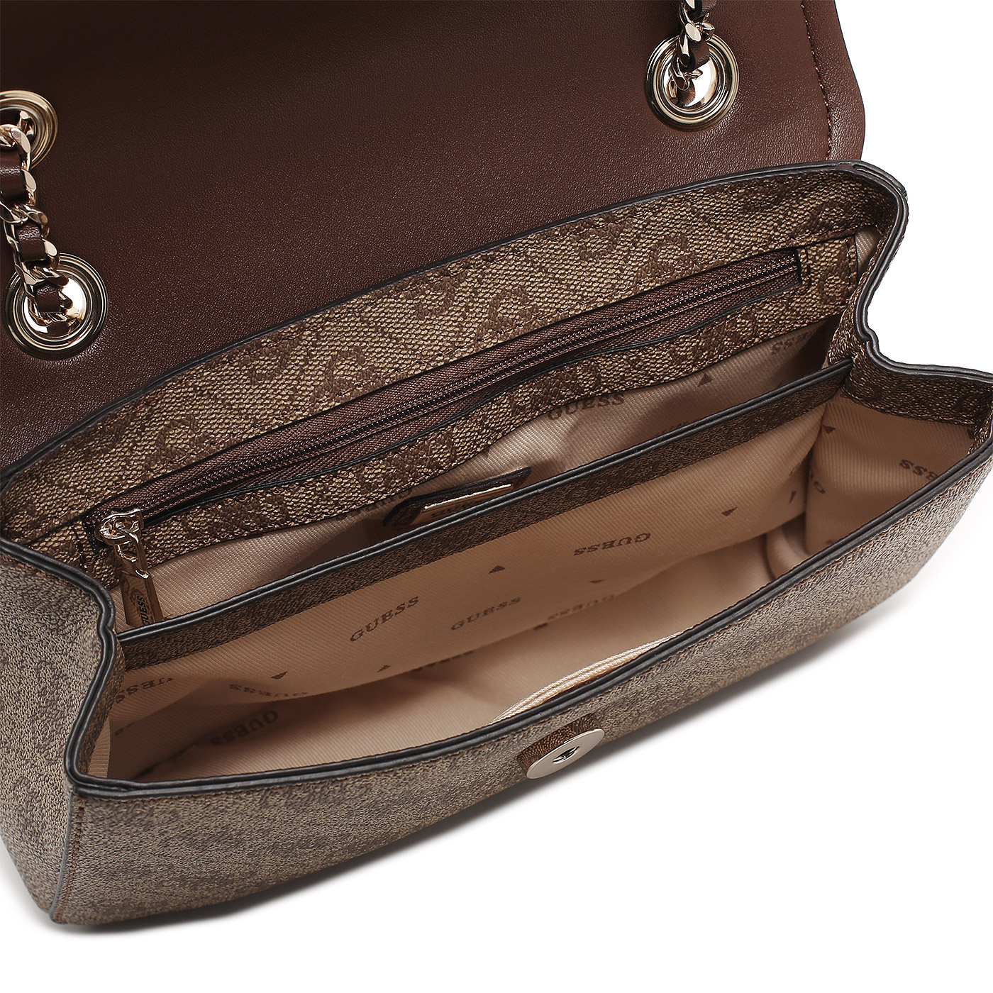 Сумка через плечо с цепочкой Guess Izzy