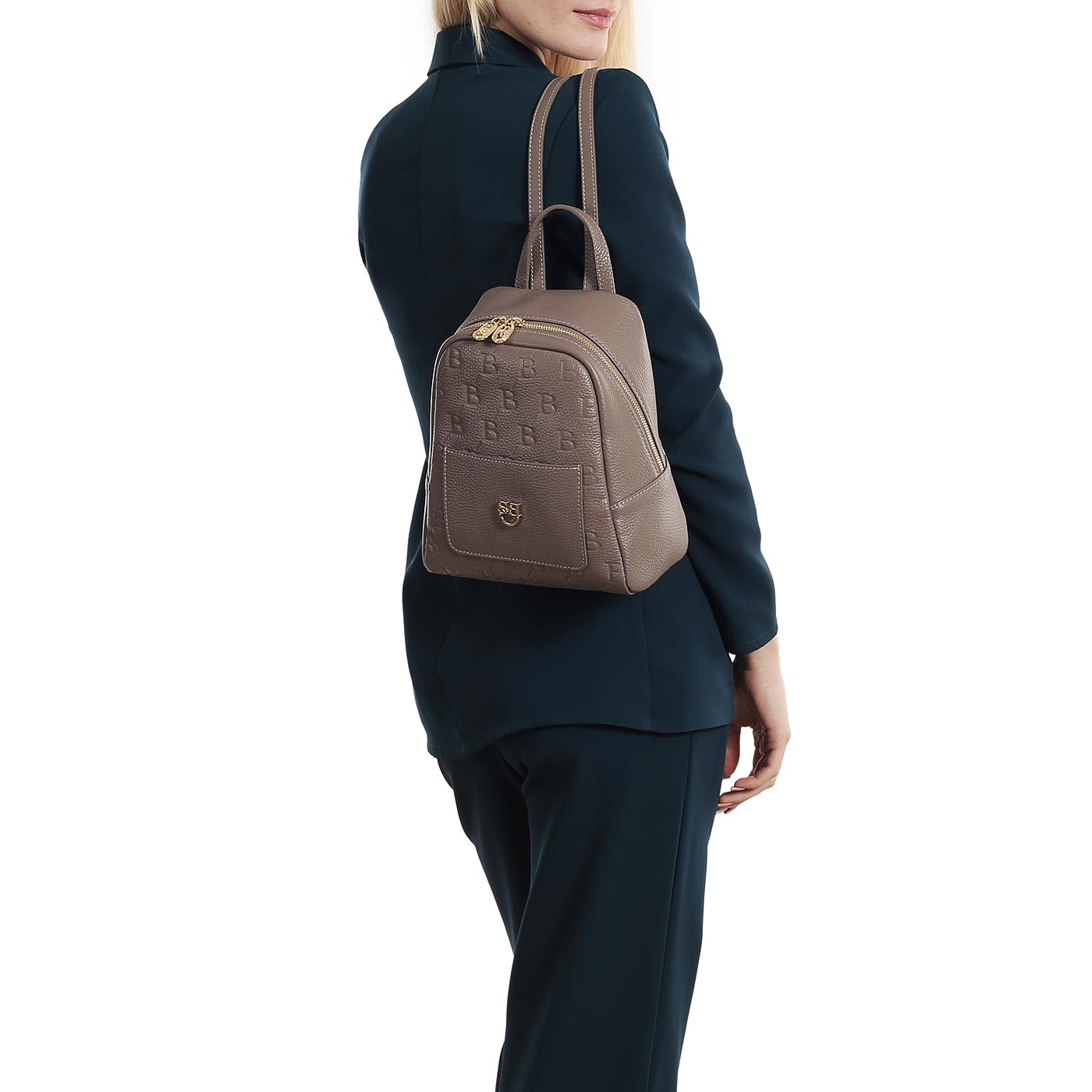 Кожаный рюкзак Sara Burglar Delizia Person