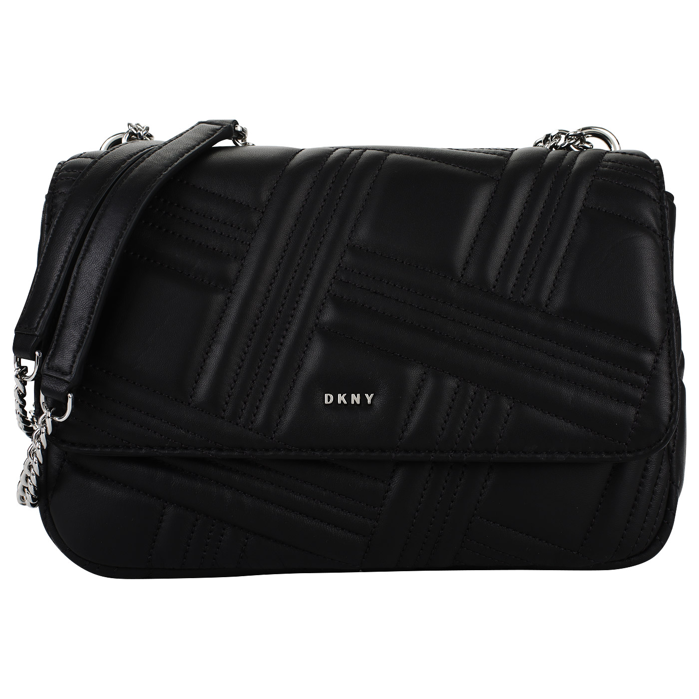 DKNY Черная стеганая сумка